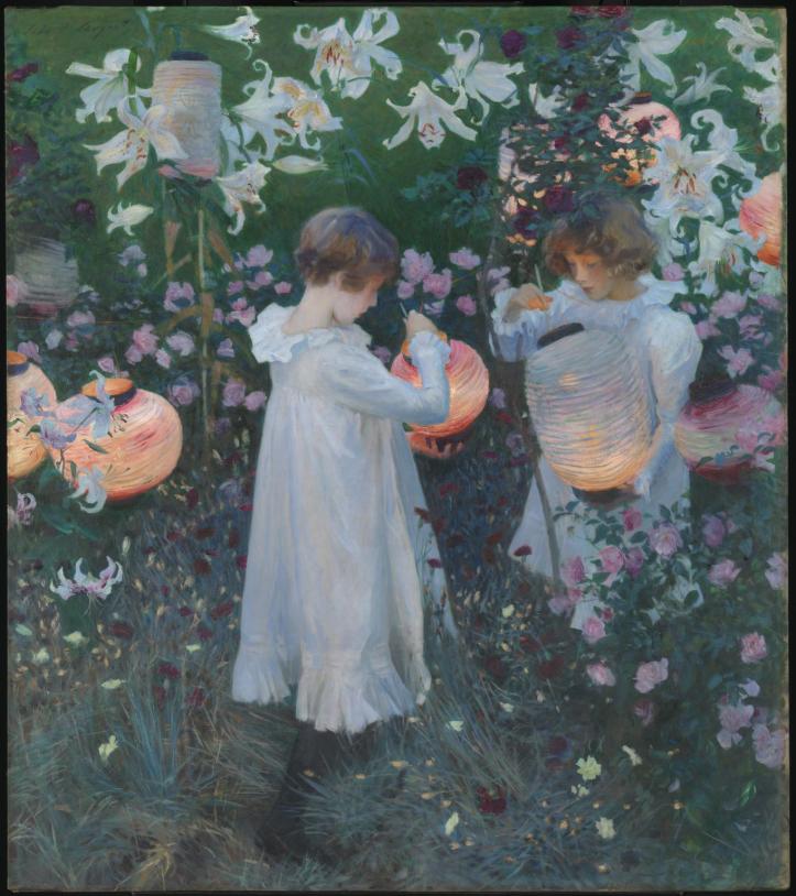 Carnation, Lily, Lily, Rose 1885-6 by John Singer Sargent 1856-1925