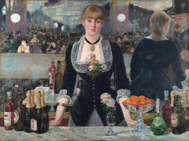 Manet, Edouard, 1832-1883; A Bar at the Folies-Bergere